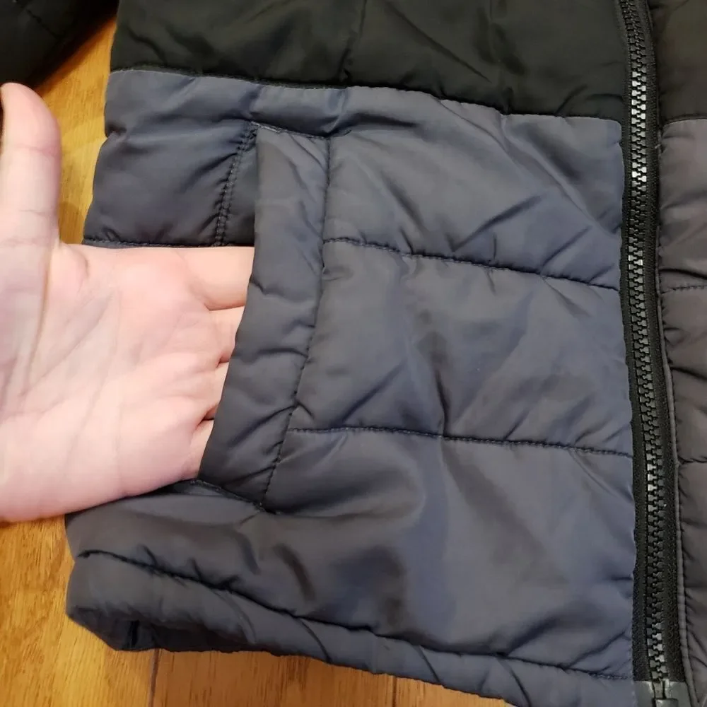 🧡Gerry Lime Green, Gray, & Black Cold Weather Puffer Jacket Insert Small